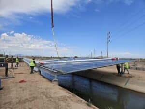 Solar Over Canal